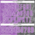 Benutzerdefinierte Graffiti Muster Medium Lila-Stahl Grau Scratch Sublimation Fußball Uniform Jersey Benutzerdefinierte Graffiti Muster Medium Lila-Stahl Grau Scratch Sublimation Fußball Uniform Jersey