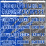 Benutzerdefinierte Graffiti Muster Thunder Blue-Steel Grau Scratch Sublimation Fußball Uniform Jersey Benutzerdefinierte Graffiti Muster Thunder Blue-Steel Grau Scratch Sublimation Fußball Uniform Jersey