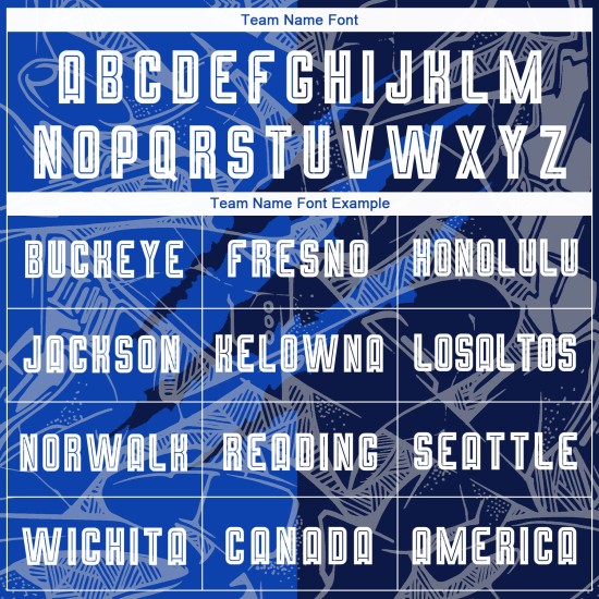 Benutzerdefinierte Graffiti Muster Thunder Blue-Navy Scratch Sublimation Fußball Uniform Jersey