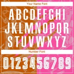 Benutzerdefinierte Graffiti Muster Texas Orange-Pink Scratch Sublimation Fußball Uniform Jersey Benutzerdefinierte Graffiti Muster Texas Orange-Pink Scratch Sublimation Fußball Uniform Jersey
